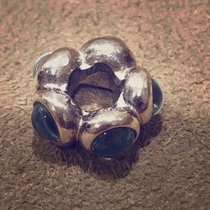 Pandora spacer charm with stones 💙